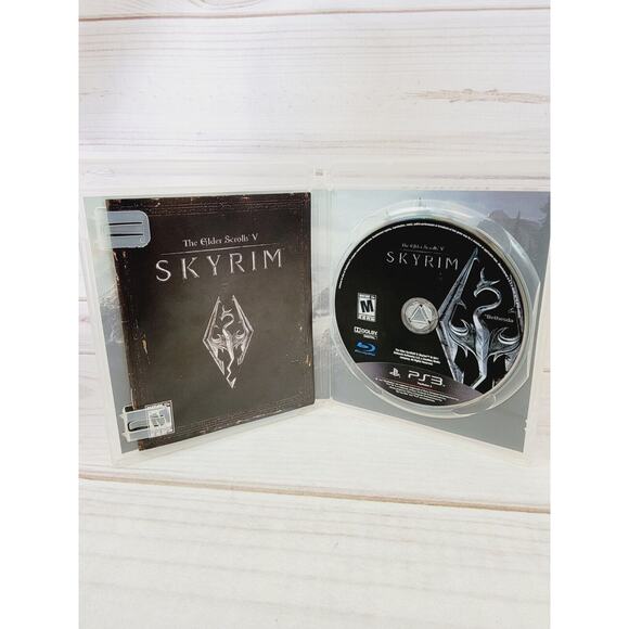 The Elder Scrolls V: Skyrim (Sony PlayStation 3, PS3) Tested, CIB with Manual - Picture 4 of 9